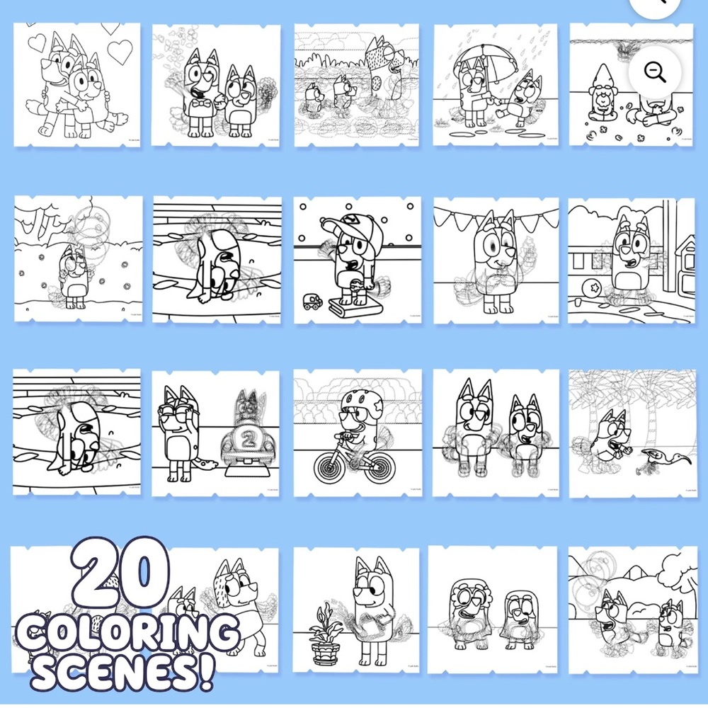 Bluey Color Motion Animation Tablet - Picture 4 of 7